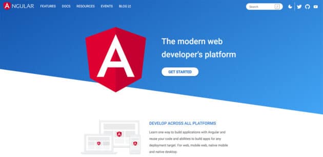 Angular-front-end-фреймворк для веб-разработки