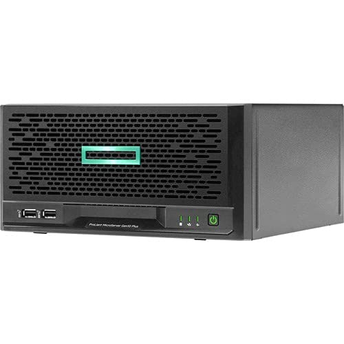Hewlett Packard Enterprise HPE ProLiant MicroServer Gen10 Plus Ultra Micro Tower Server – Intel, 1 x Xeon E-2224 – 16 GB RAM HDD SSD, Windows 10