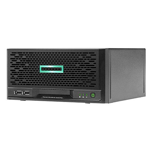 Hpe ProLiant MicroServer Gen10 Plus NAS-Server für Unternehmen, Intel Xeon E-2224 3,4 GHz, 32 GB RAM, 8 TB Speicher, RAID, FreeNAS OS