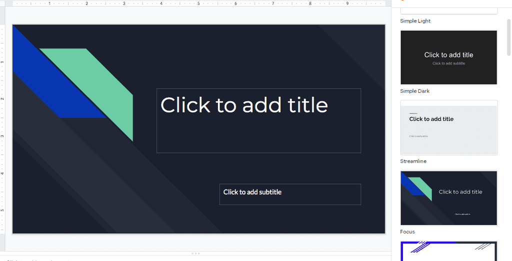 Erstellen Sie Ihren Kurs mit Google Slides