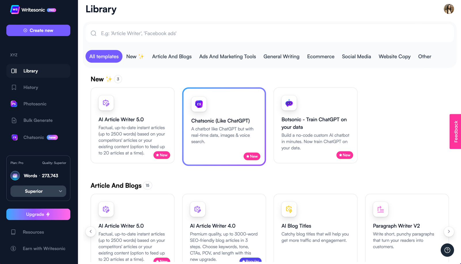 Article Writer 5.0 – Personalisierter Inhalt