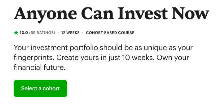 esempio di corso basato sulla coorte numero tre