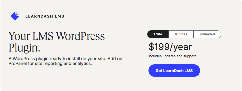 Tarification LearnDash