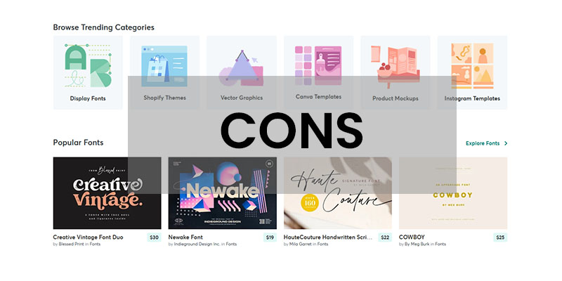 Fuentes de tendencia del mercado creativo