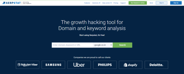أداة Serpstat-Growth-Hacking-for-SEO-PPC-and-Content-Marketing-screenshot