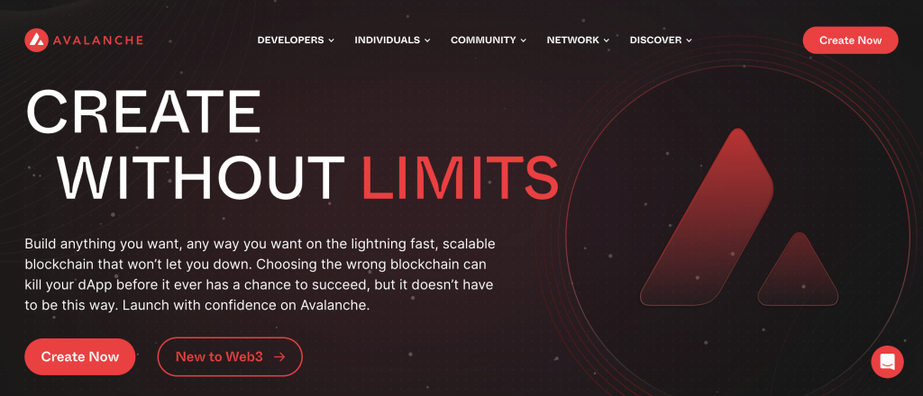 Avalanche ブロックチェーン: 高性能プラットフォーム