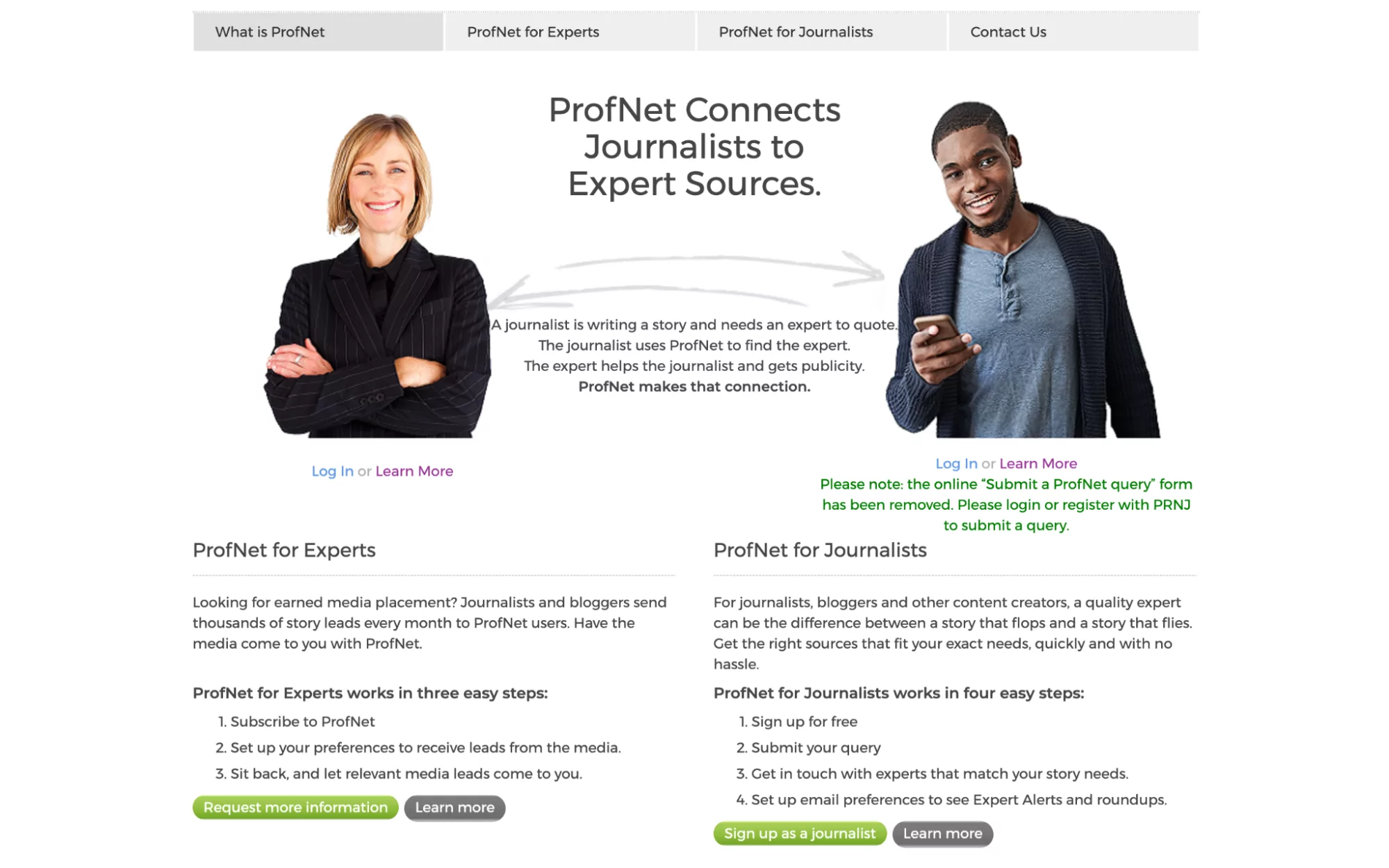 profnet เป็นอีกทางเลือกหนึ่งสำหรับการสร้างลิงค์