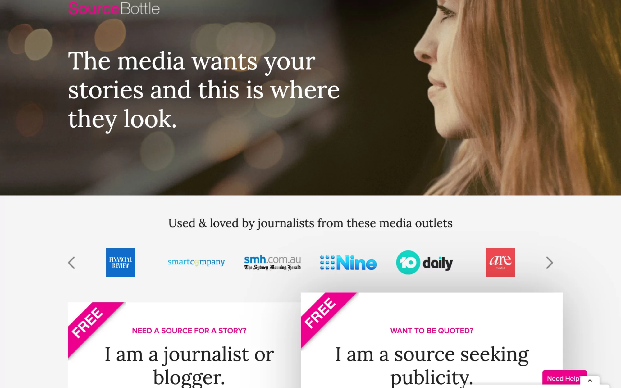 ทางเลือก Haro ตัวอย่าง sourcebottle