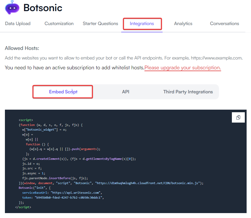 Aggiungi Botsonic a Shopify - Come aggiungere la live chat ai negozi Shopify?