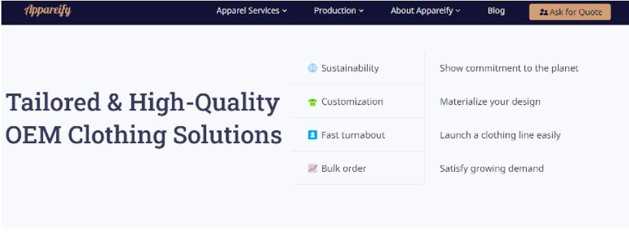 あなたのブランドに最適な衣料品の OEM メーカーを見つける方法