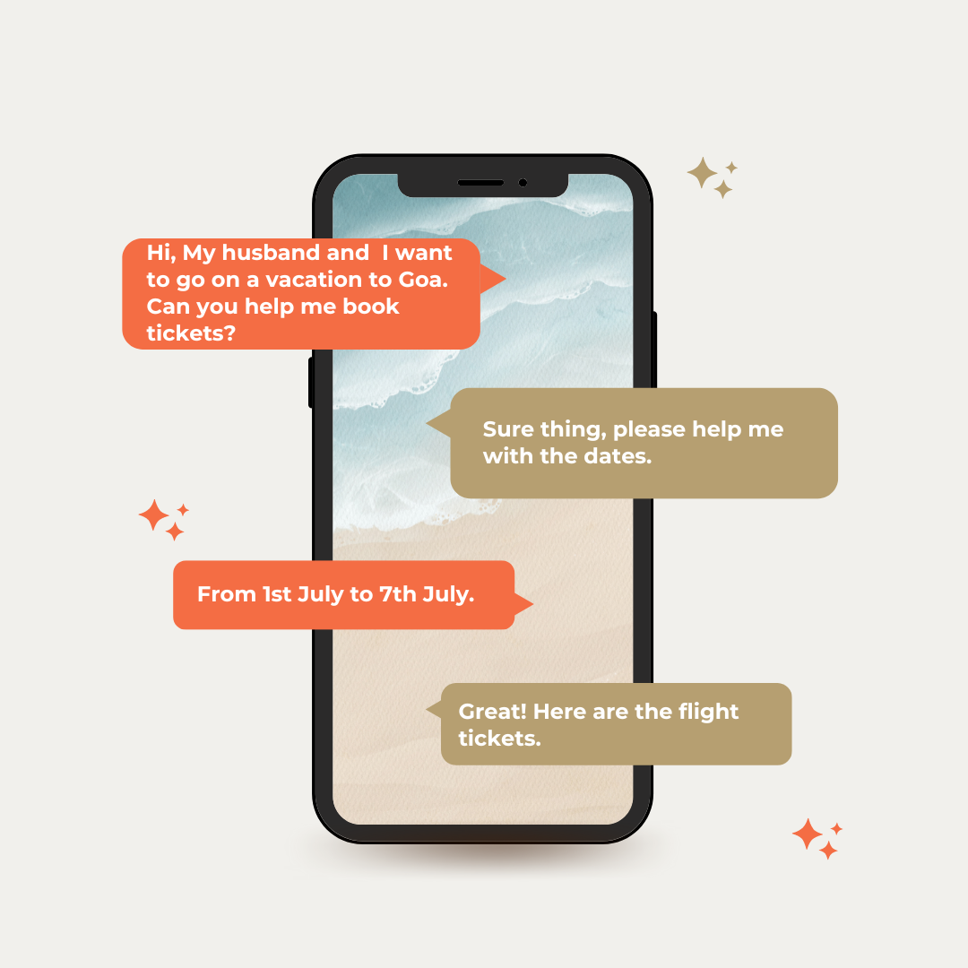AI เชิงสนทนาสำหรับการวางแผนการเดินทางและความช่วยเหลือ - AI เชิงสนทนา