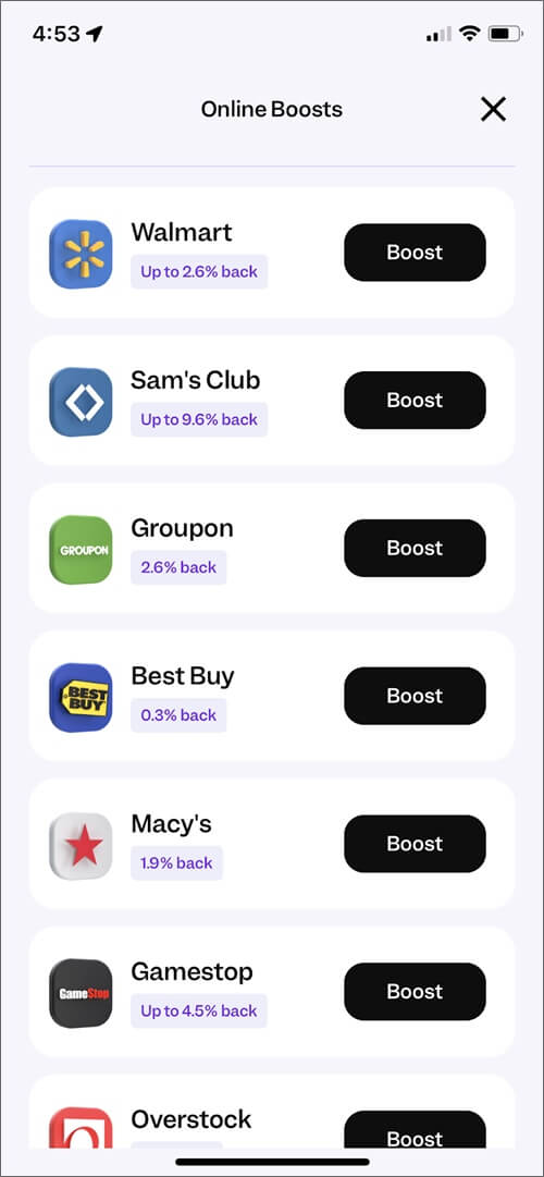 ポゴオンラインブースト