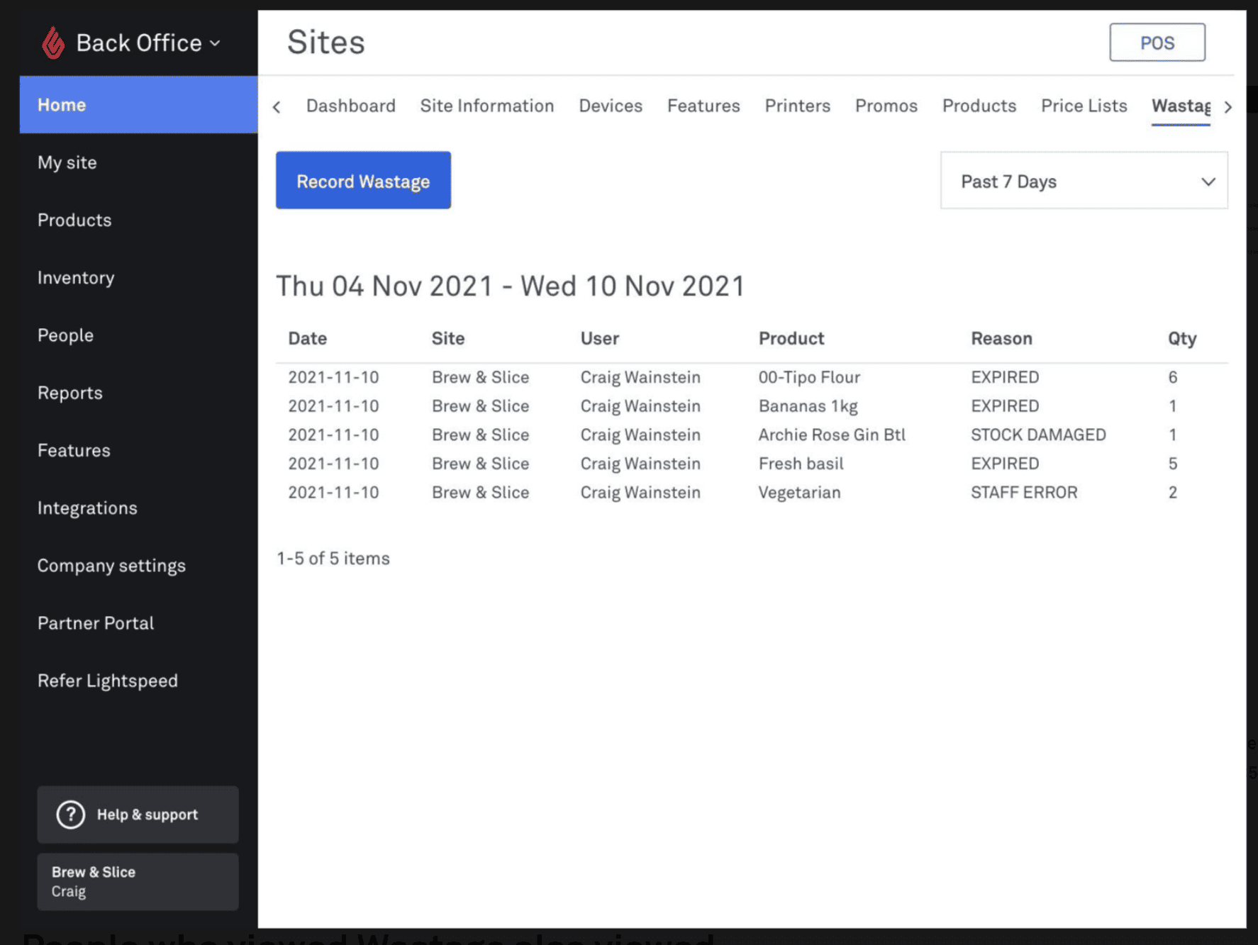 Lightspeed Restaurant オーストラリアの POS ソフトウェア