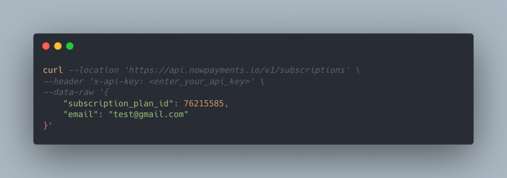 创建电子邮件订阅