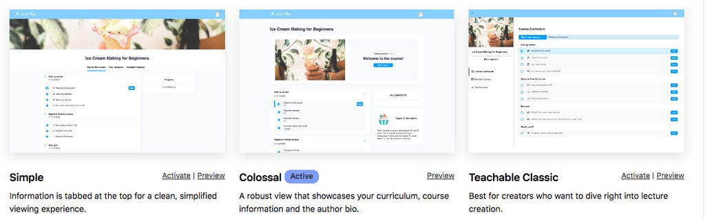 Narzędzie do tworzenia kursów, które można uczyć, przykład drugi