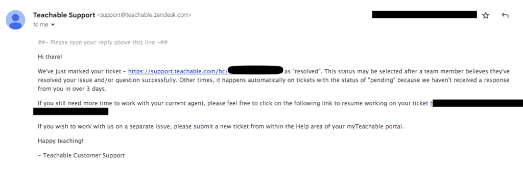 Przykład obsługi klienta do nauczenia