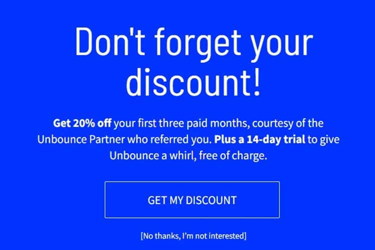 Periodo di prova di non rimbalzo, esempio uno