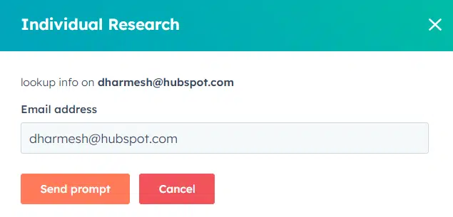 البحث الفردي ChatSpot