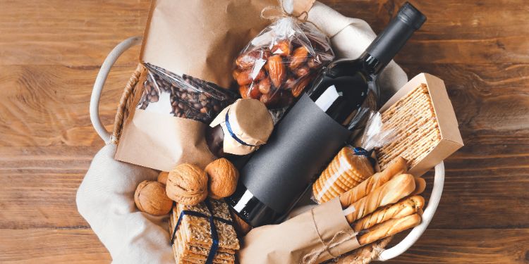 ギフトバスケットのデザイン