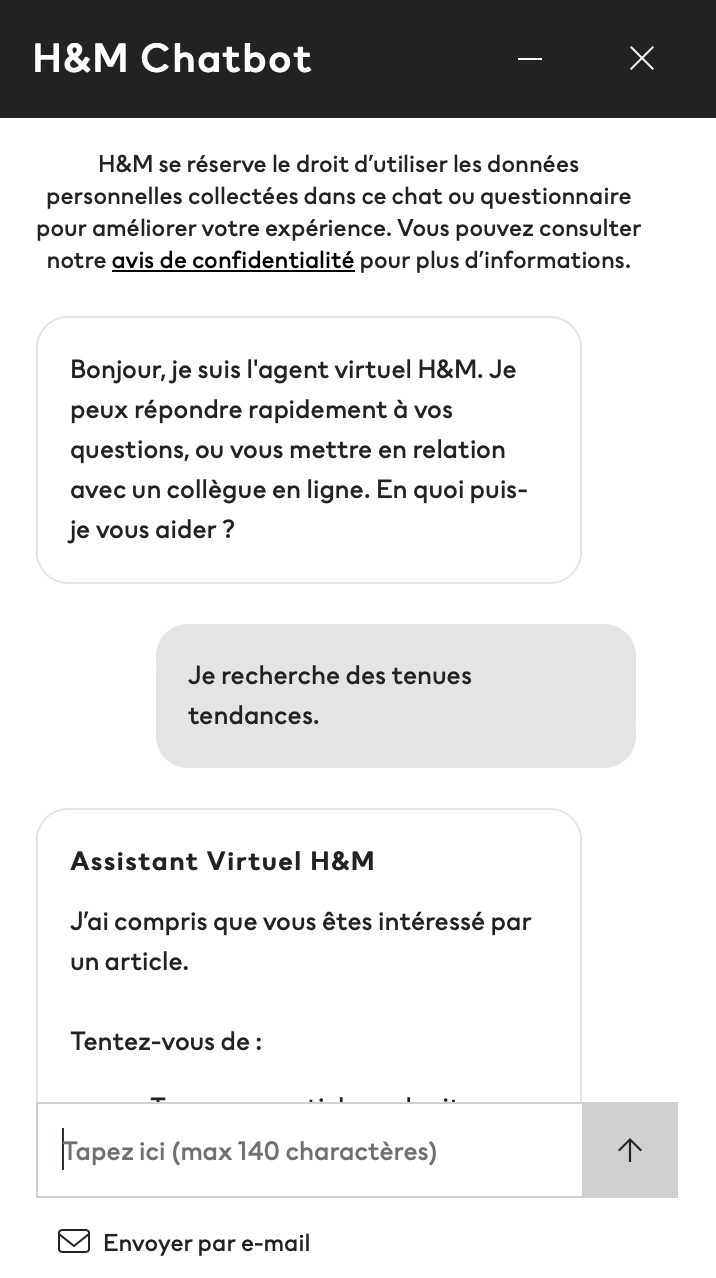 Exemplos de chatbots multilíngues - Chatbot multilíngue