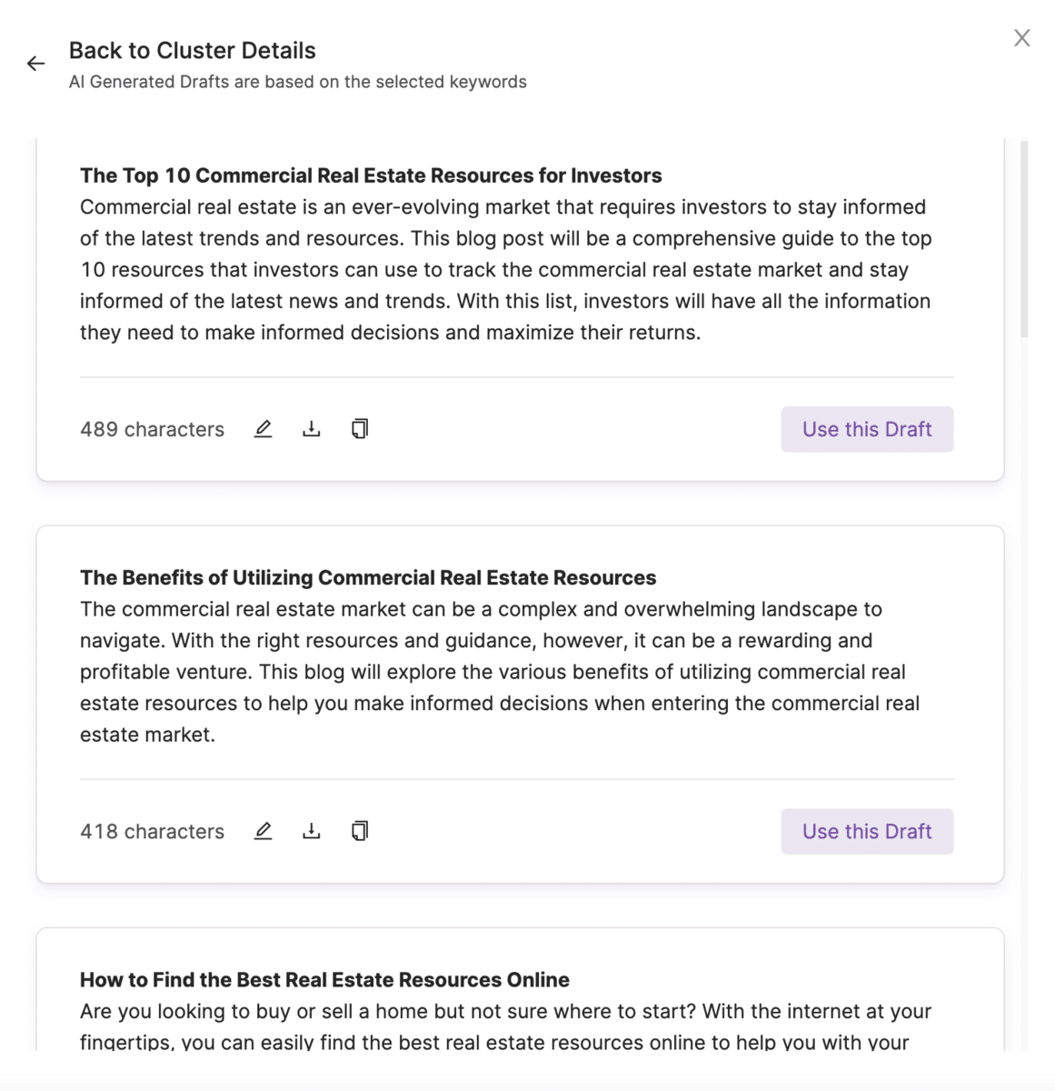 ชื่อบล็อกที่สร้างโดย AI