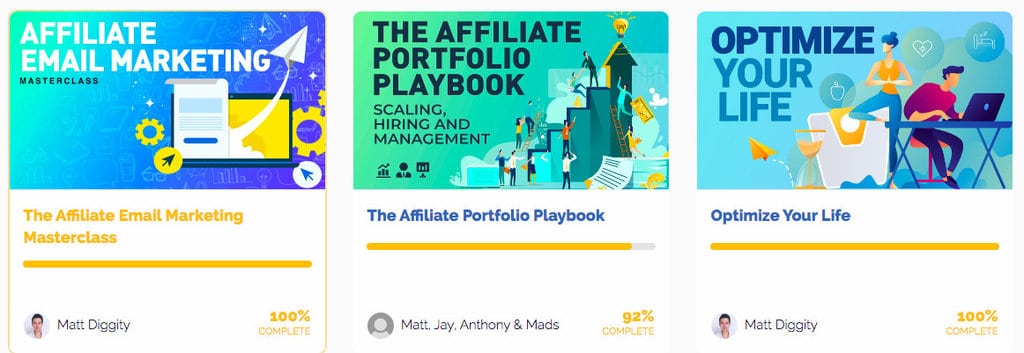 Impara le competenze SEO con l'esempio uno di Affiliate Lab