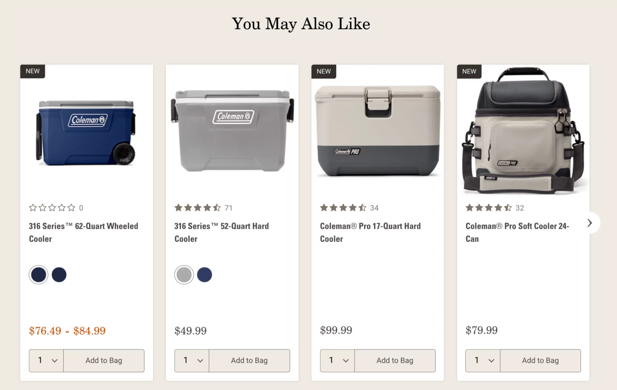 ürün sayfası seo için ilgili ürünler örneği