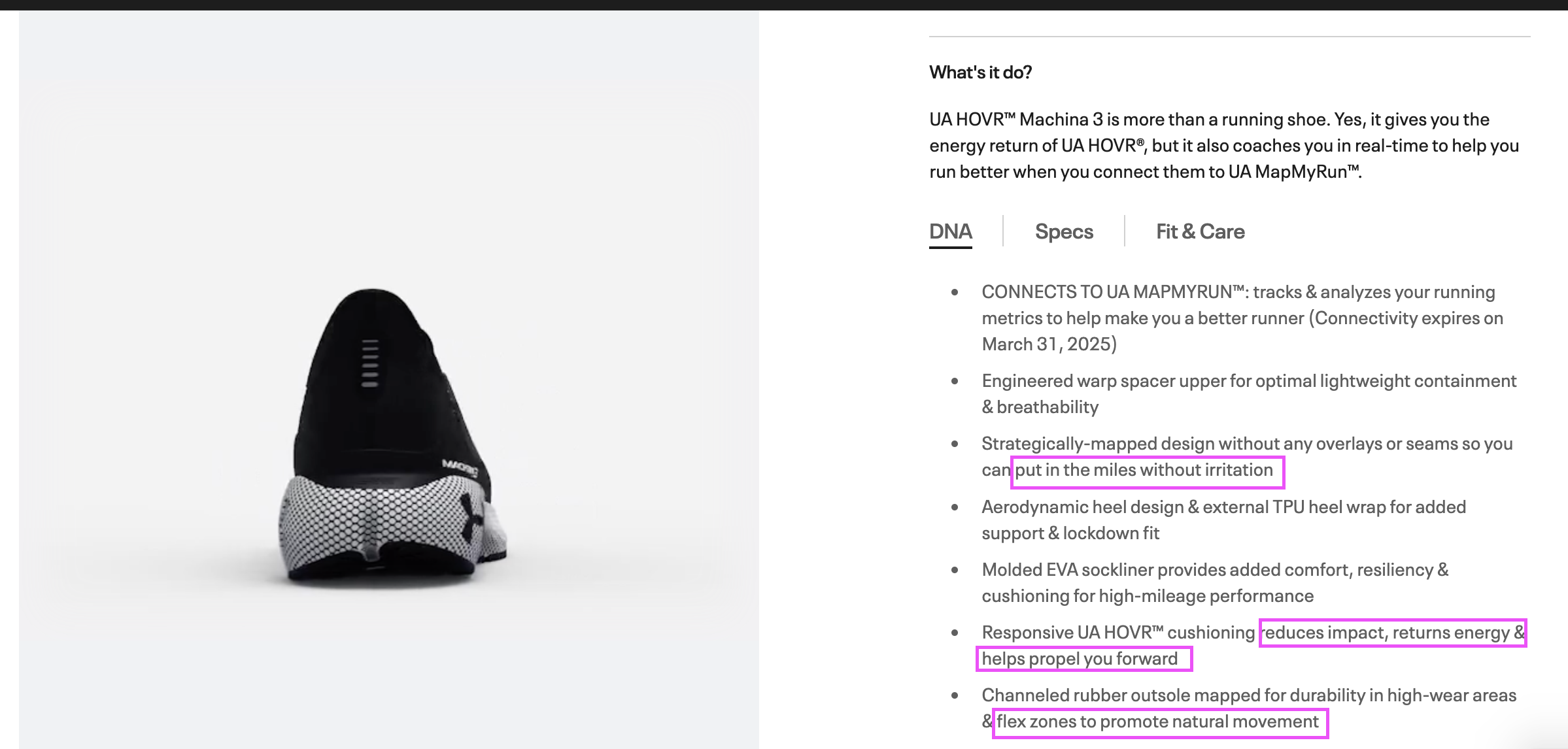 Exemple de voix de marque Under Armour - Exemples de voix de marque