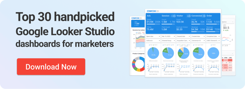 Top 30 des tableaux de bord Google Looker Studio triés sur le volet pour les spécialistes du marketing