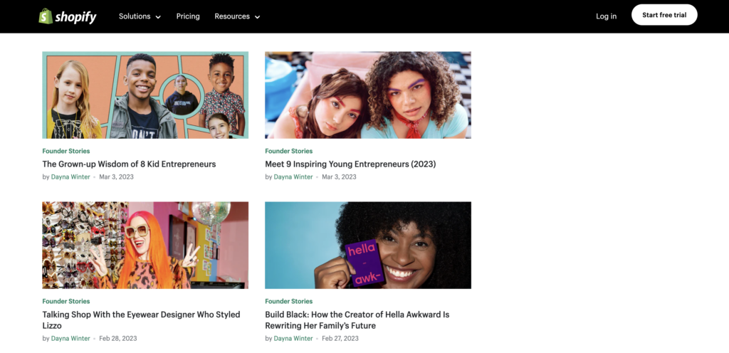 Shopify-Erfahrungsberichte