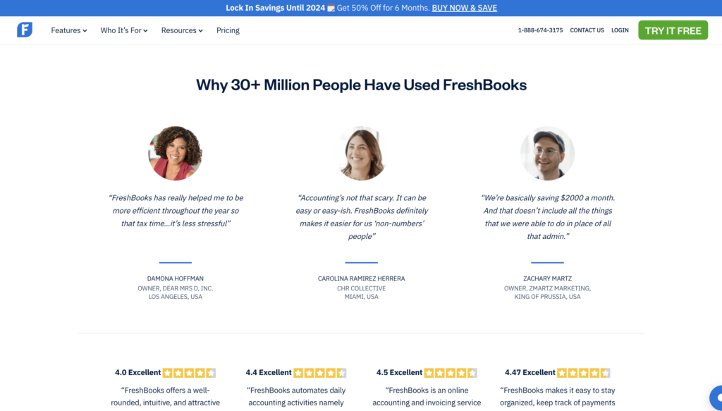 Erfahrungsberichte von Freshbooks