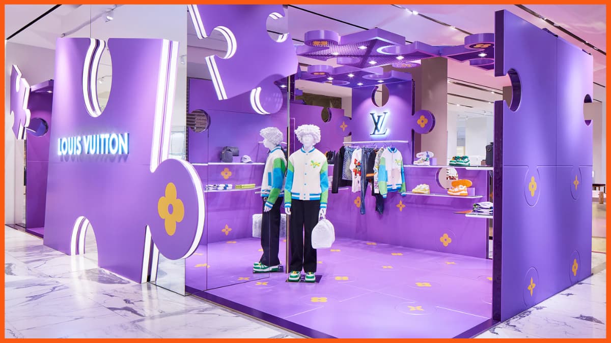 Pop-Up Store Louis Vuitton в Амстердаме