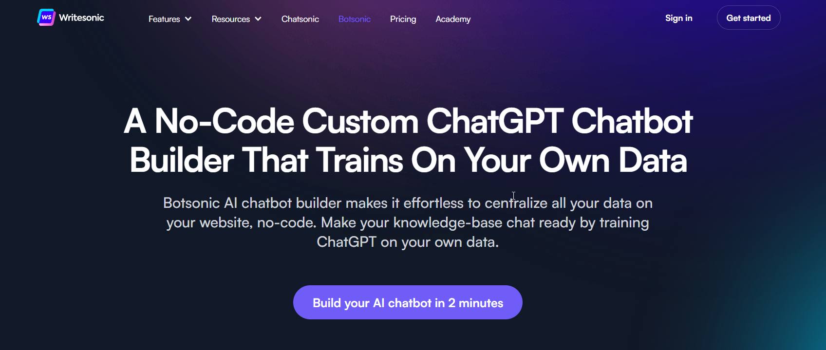 Botsonic - O que é Botsonic?