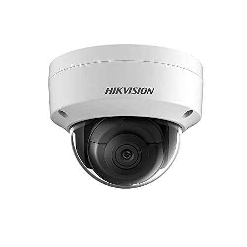 Hikvision DS-2CD2183G0-I Caméra dôme IP PoE 8MP, grand angle 2,8 mm, 3 axes, True WDR, IP67, IK10, H.265+ compatible avec le système NVR de caméra IP Hikvision, version anglaise originale
