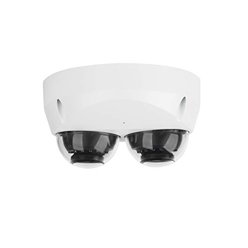 EmpireTech 2x4MP Starlight IR Mini Dôme IP Caméra Filaire Double Objectif, Multi-capteur, IP67 Résistant aux Intempéries, Détection Intelligente Prise en Charge, SMD 3.0, Micro Intégré, Objectif Fixe 2.8MM