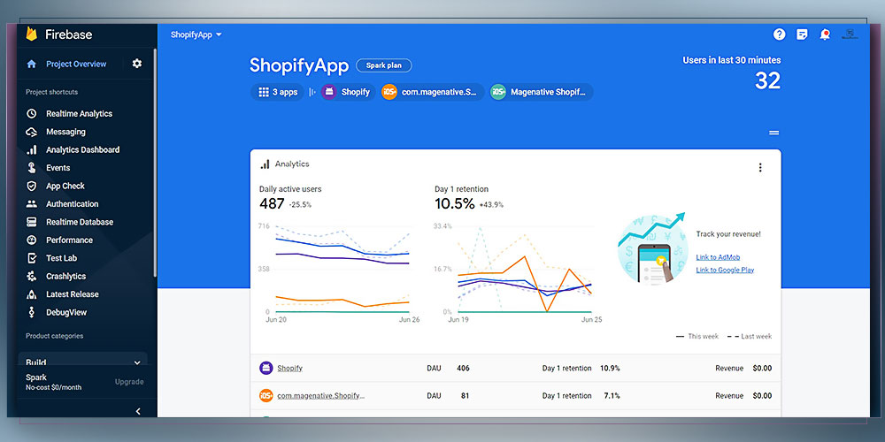ダッシュボード