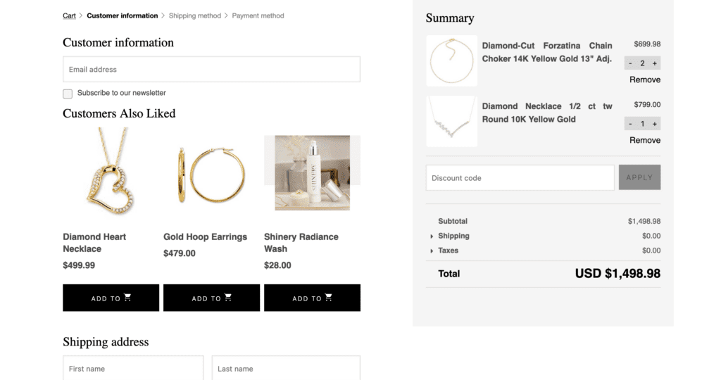 Checkout Unleashed เพิ่มยอดขายหลังการซื้อ