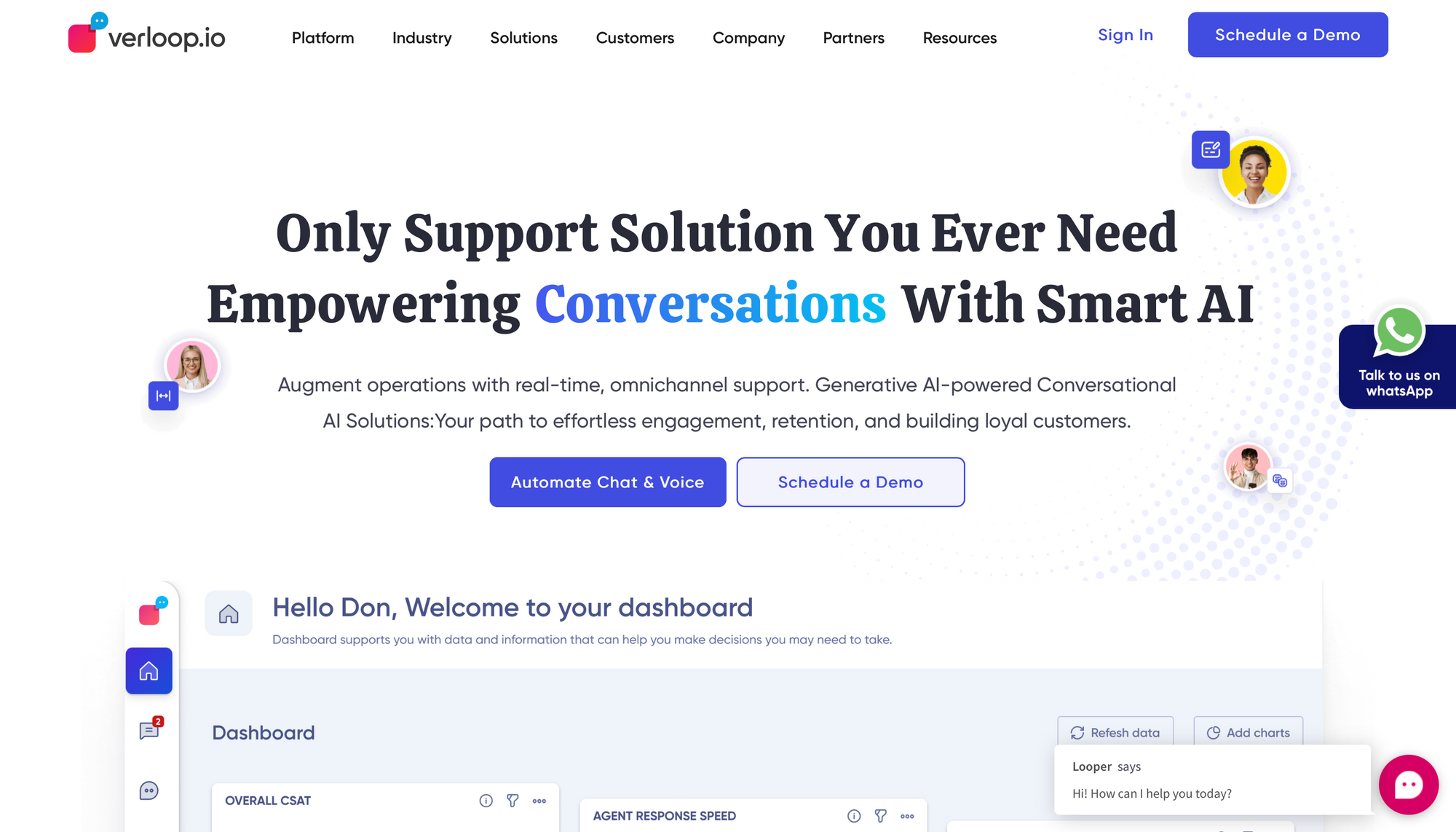 Verloop – Reise-Chatbots