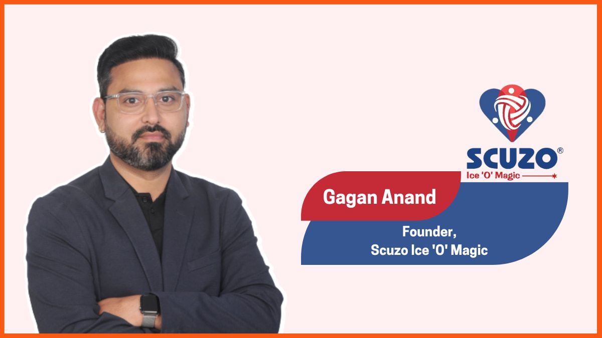 Gagan Anand - Fondator, Scuzo Ice 'O' Magic