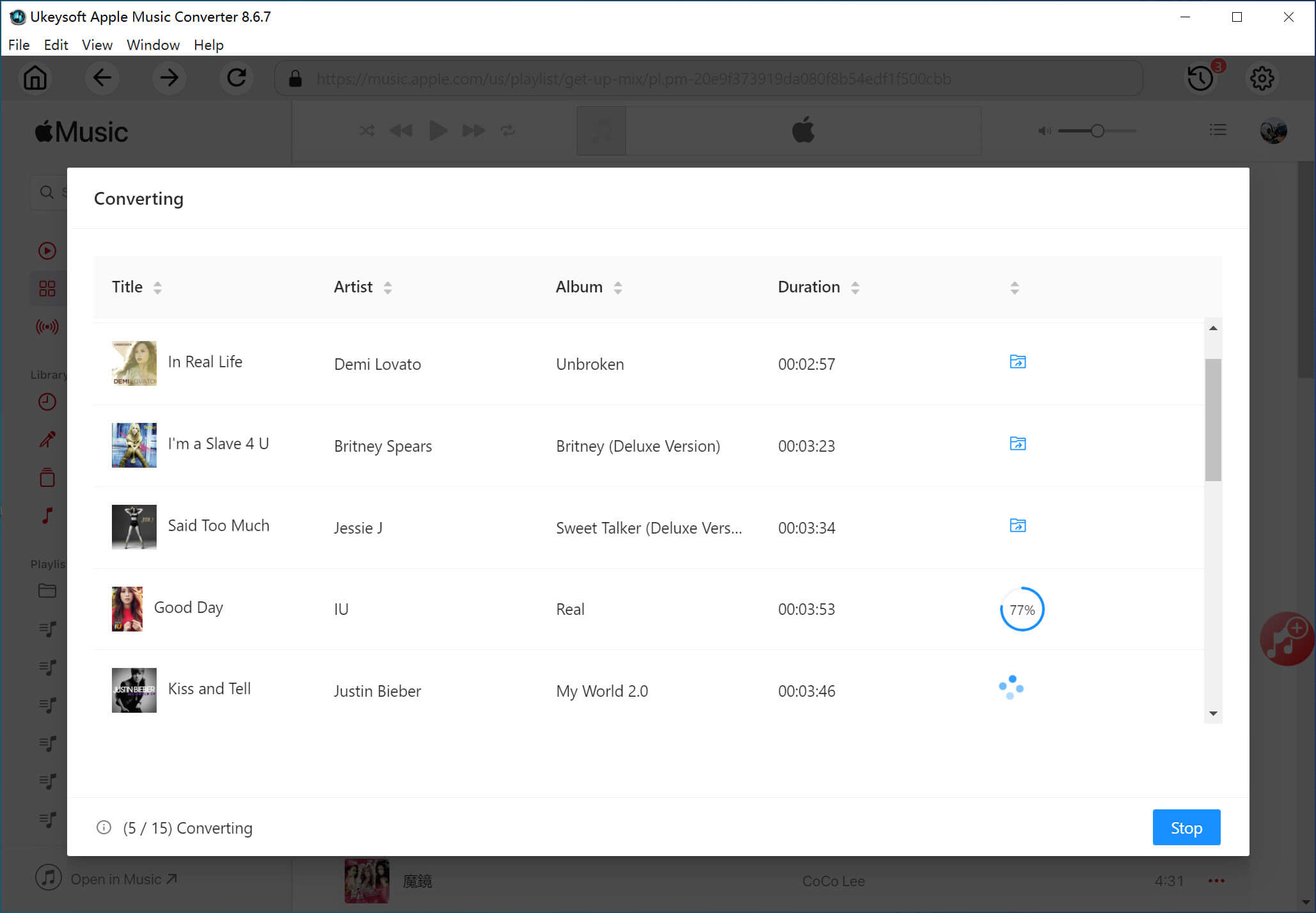 UkeySoft苹果音乐