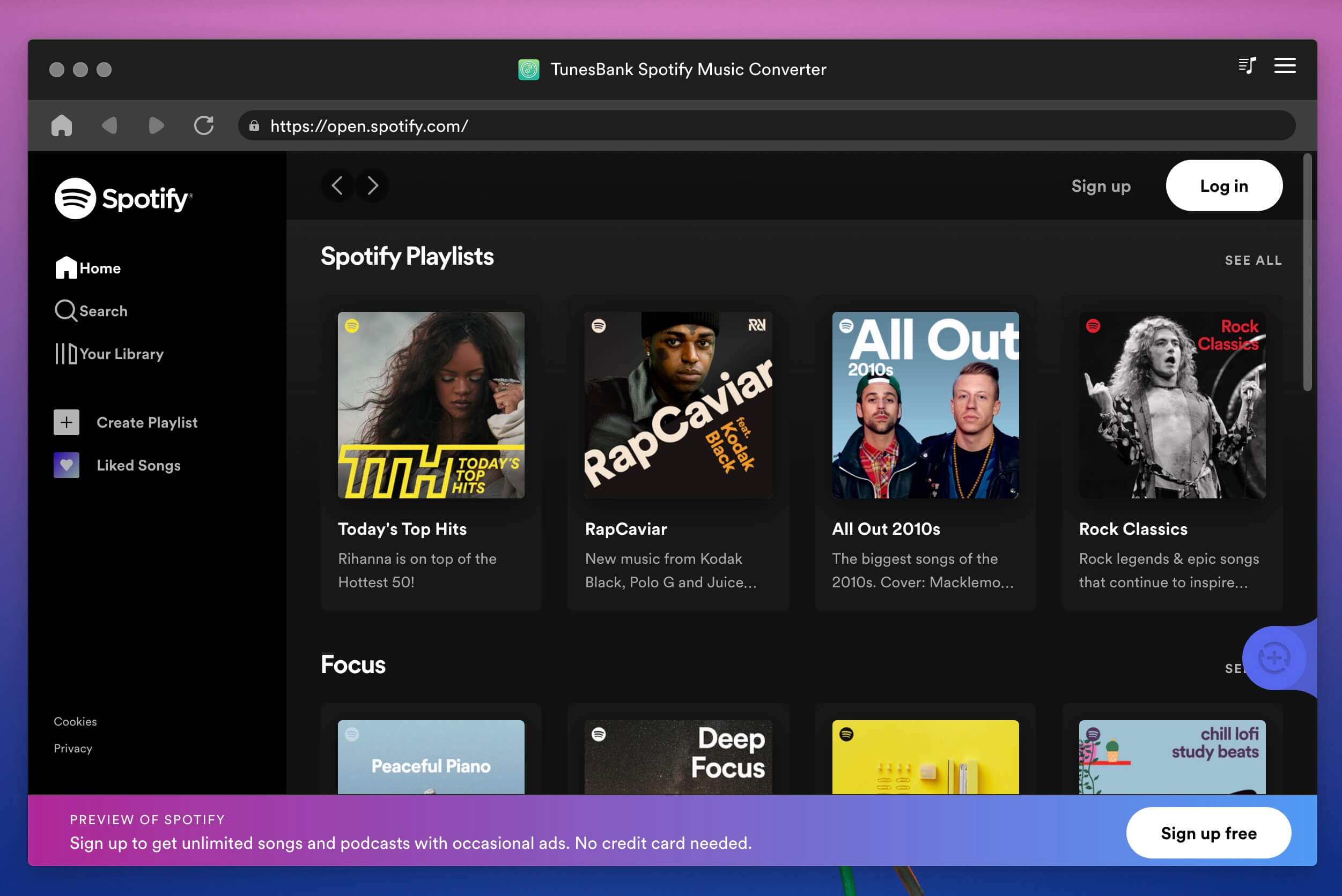 TunesBank Spotify 音乐