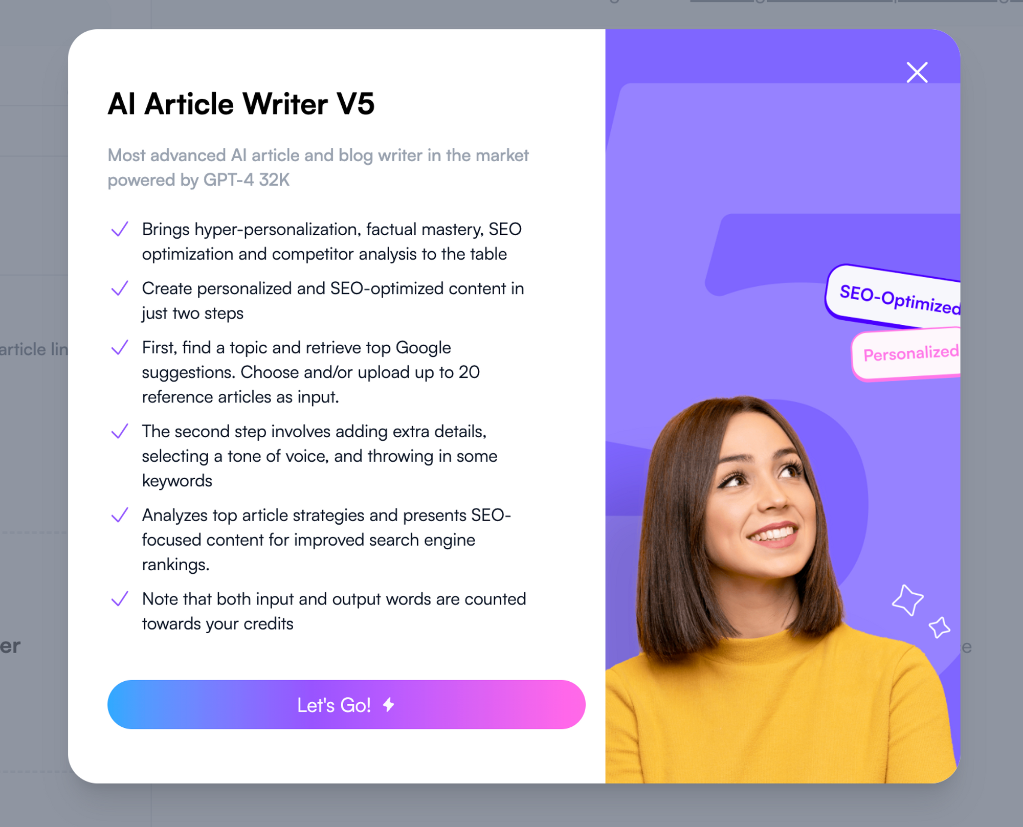 Writesonic-Artikelautor 5.0 – ClickUp AI-Alternativen