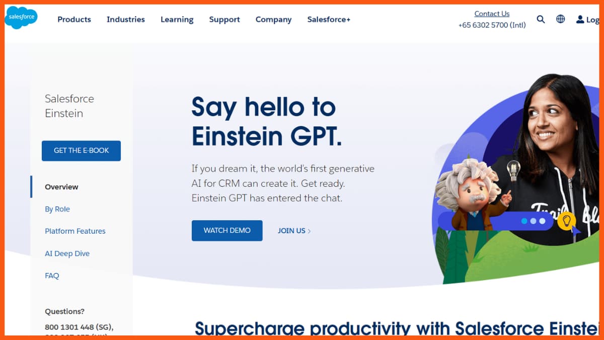 AI 生产力工具 - Salesforce Einstein