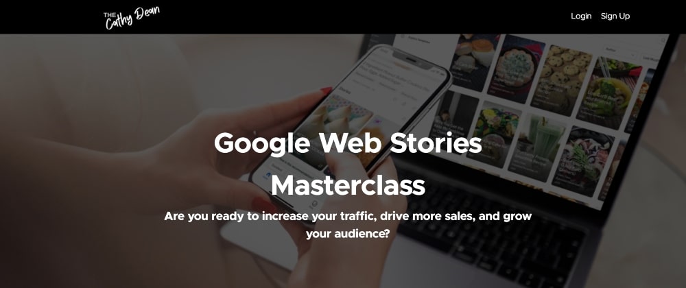 Google Web Hikayeleri Masterclass ekran görüntüsü