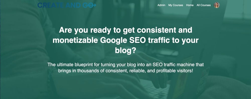 Blogcular için SEO Blueprint kursu ekran görüntüsü