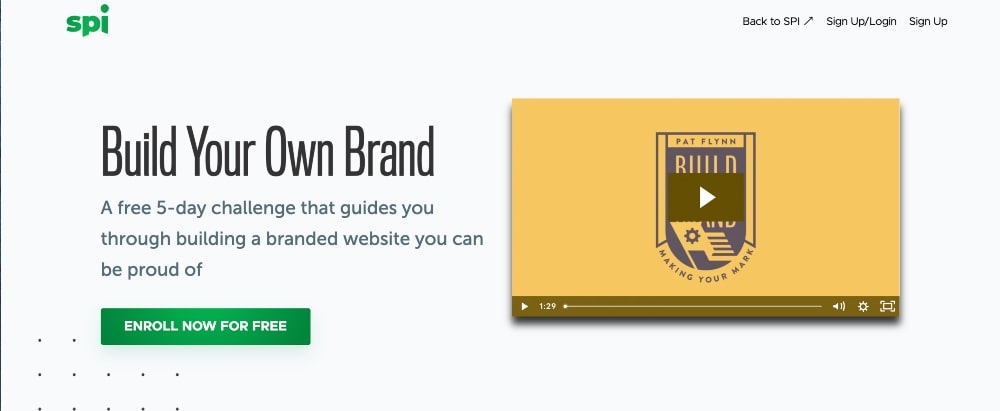 Kendi Markanı Yarat kursu ekran görüntüsü