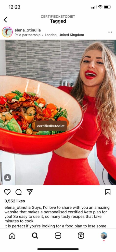 3-tägige Keto-Diät.