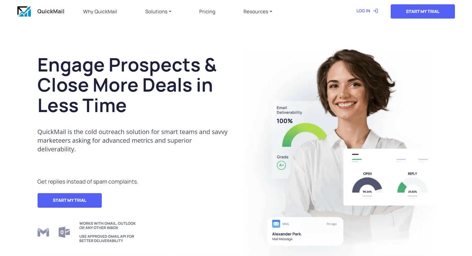 strona główna-quickmail