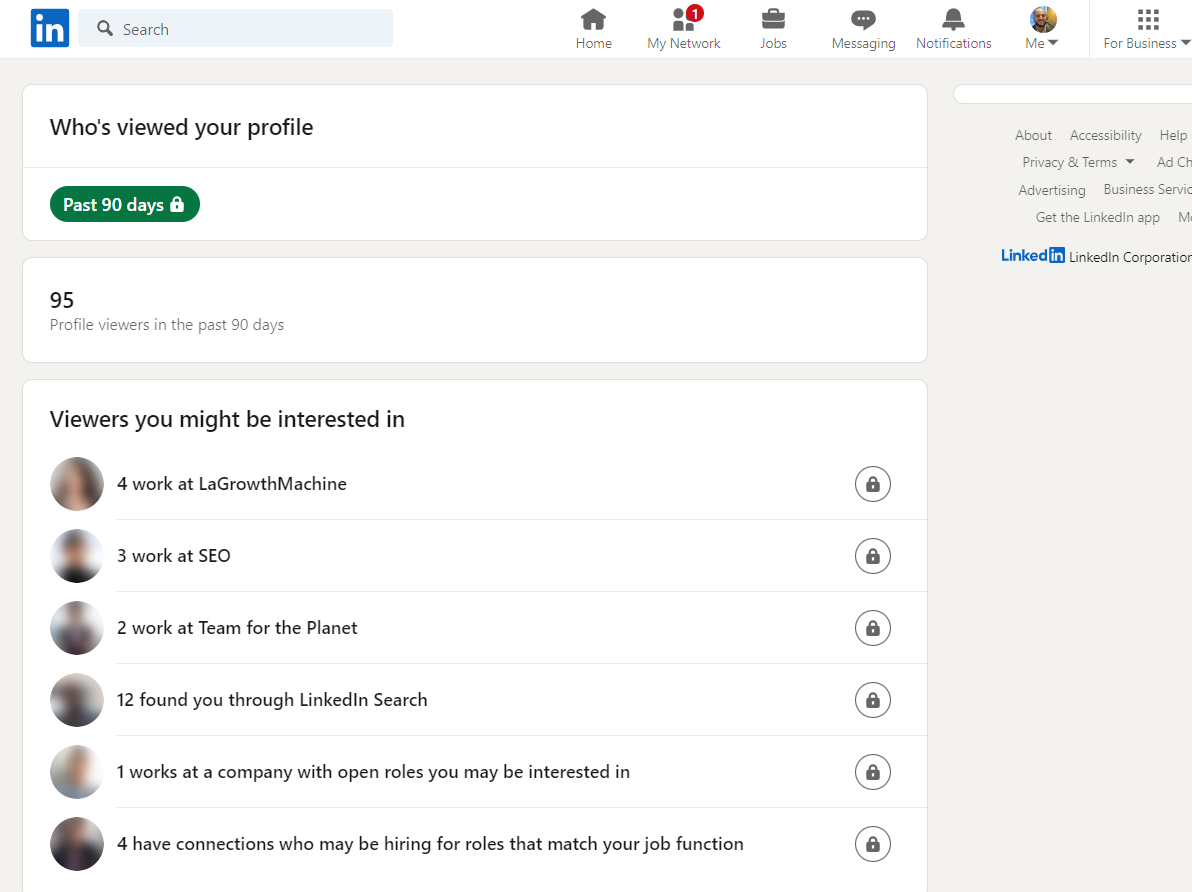 谁查看了您的个人资料