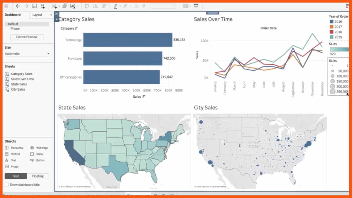 Tableau — программное обеспечение для бизнес-аналитики SaaS